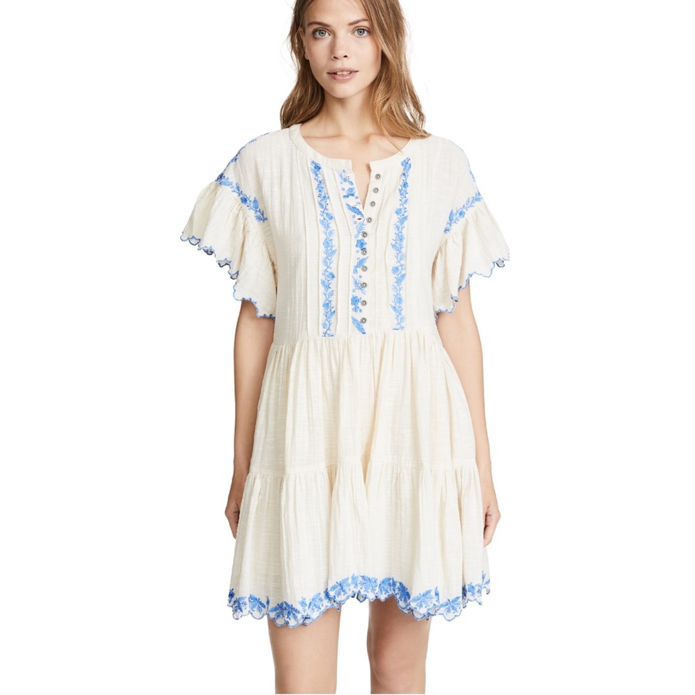 Free People Santiago embroidered dress